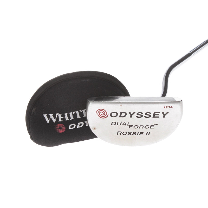 Odyssey Dual Force Rossie II Mens Right Hand Putter 35.5" Mid-Mallet - Golf Pride