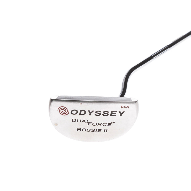 Odyssey Dual Force Rossie II Mens Right Hand Putter 35.5" Mid-Mallet - Golf Pride