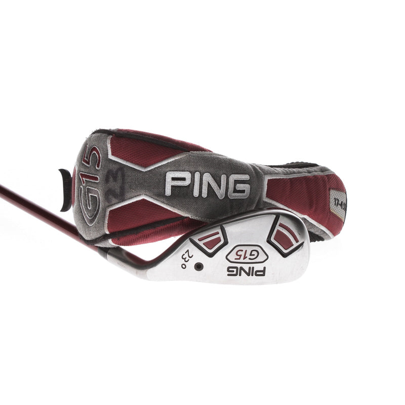 Ping G15 Graphite Mens Right Hand 4 Hybrid 23* Regular - Ping TFC 149 H