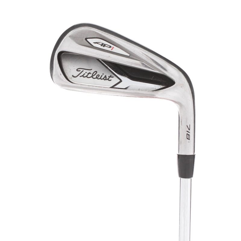 Titleist AP1 718 Steel Mens Right Hand 6 Iron Stiff - True Temper AMT Red S300