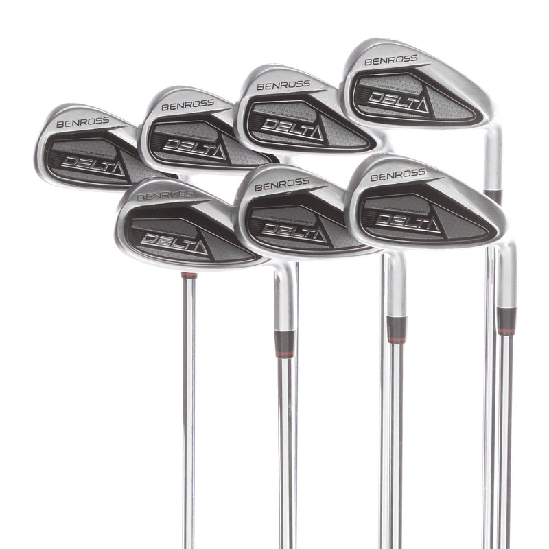 Benross Delta Steel Mens Right Hand Irons 5-SW Regular - KBS Max 80