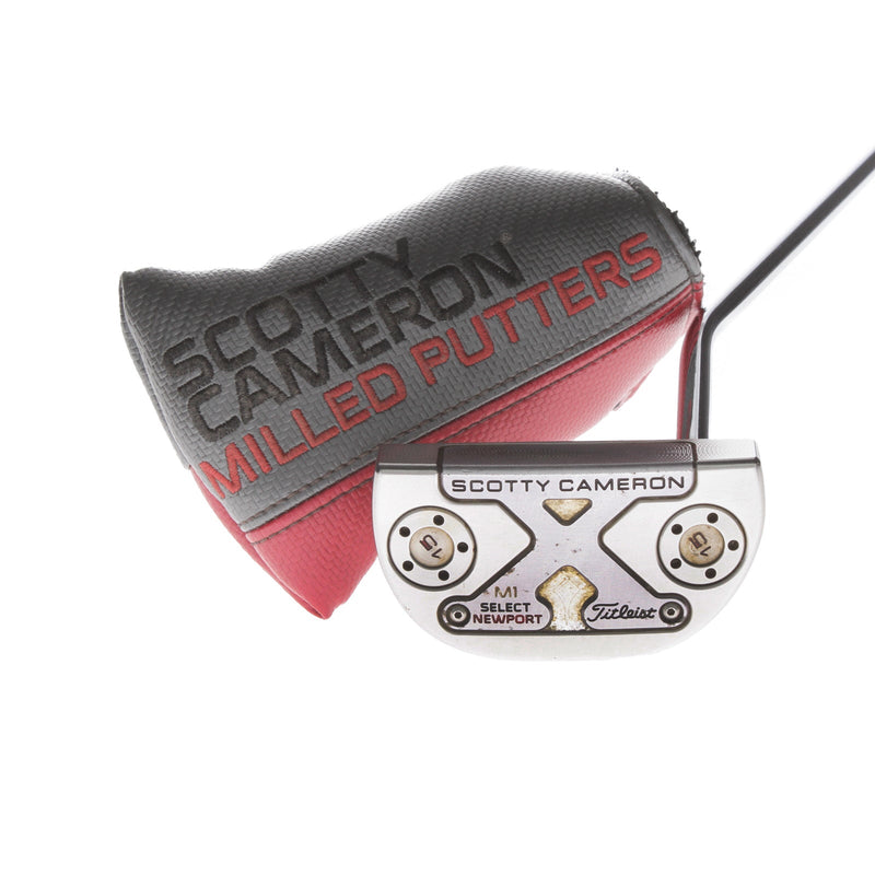 Scotty Cameron 2016 Select Newport M1 Mens Right Hand Putter 34" Mid-Mallet - Scotty Cameron Studio Design