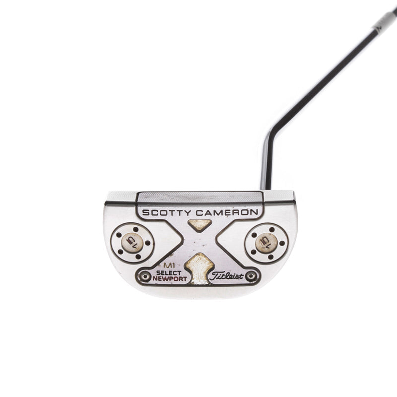 Scotty Cameron 2016 Select Newport M1 Mens Right Hand Putter 34" Mid-Mallet - Scotty Cameron Studio Design