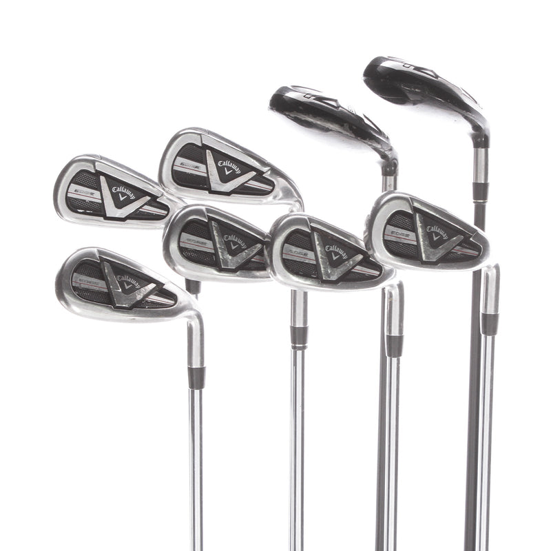 Callaway Edge Mens Right Hand Irons 4-SW Regular - True Temper Speedstep 85