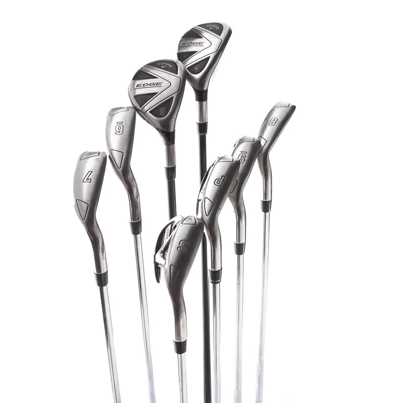 Callaway Edge Mens Right Hand Irons 4-SW Regular - True Temper Speedstep 85