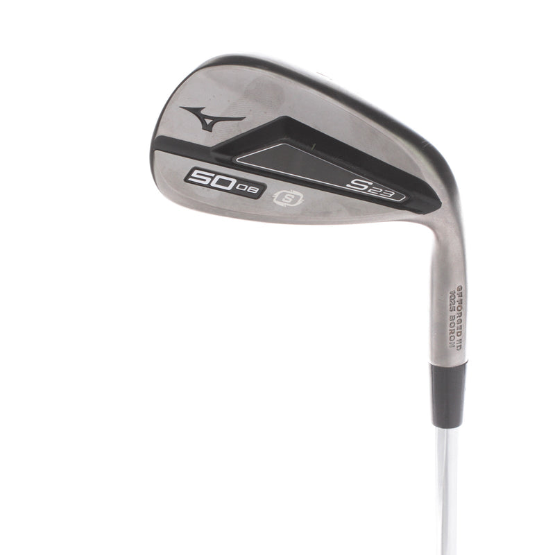 Mizuno S23 Steel Mens Right Hand Gap Wedge 50* 8 Bounce Stiff - True Temper Dynamic Gold Tour Issue S400