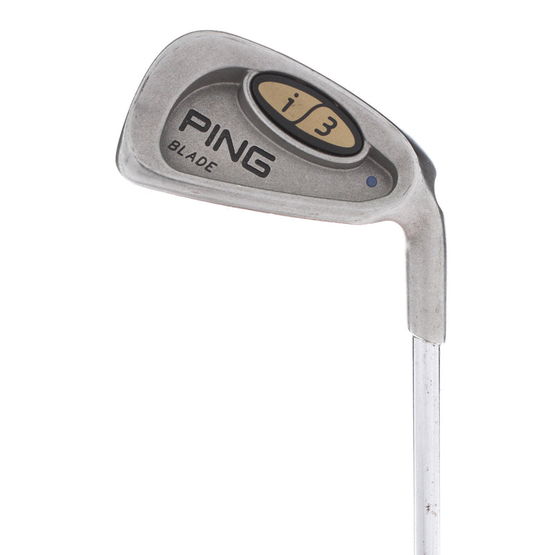 Ping i3 Blade Steel Mens Right Hand 4 Iron Blue Dot Stiff - Ping