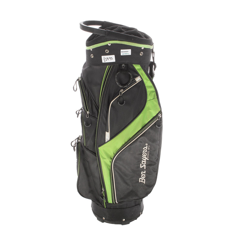 Ben Sayers Cart Bag - Black/Green