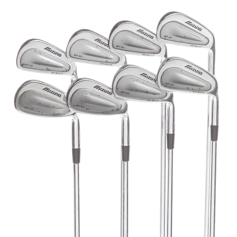 Mizuno MP-60 Steel Mens Right Hand Irons 3-PW Regular - True Temper Dynamic Gold R300