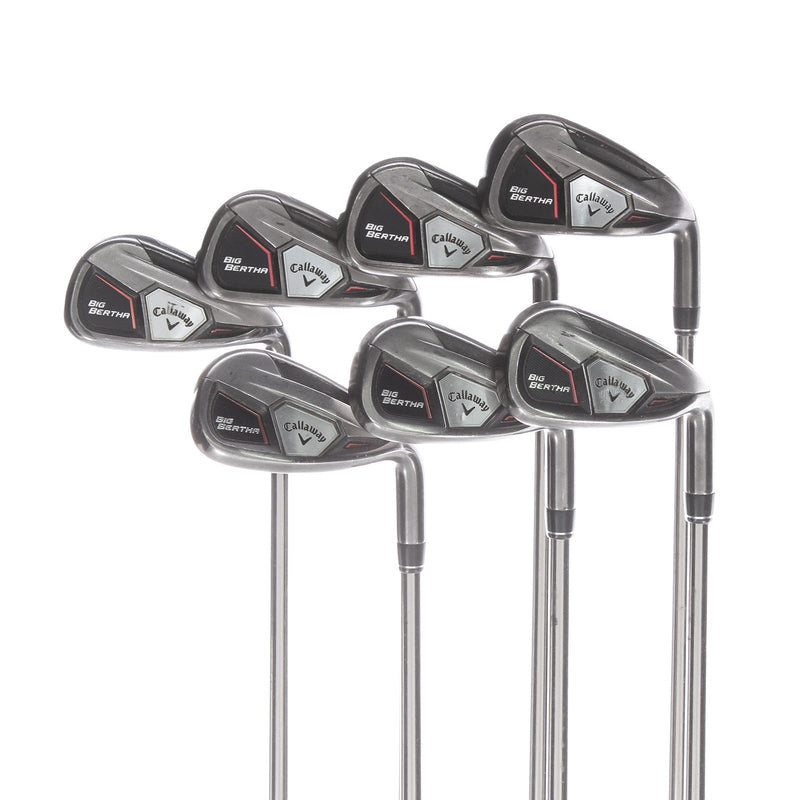 Callaway Big Bertha 2015 Steel Mens Right Hand Irons 5-SW Regular - UST Mamaiya Recoil 460 F3