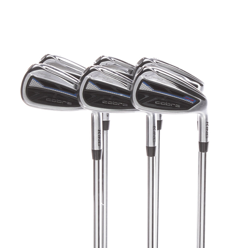 Cobra Radspeed Steel Mens Right Hand Irons 5-PW Regular - KBS Tour 80