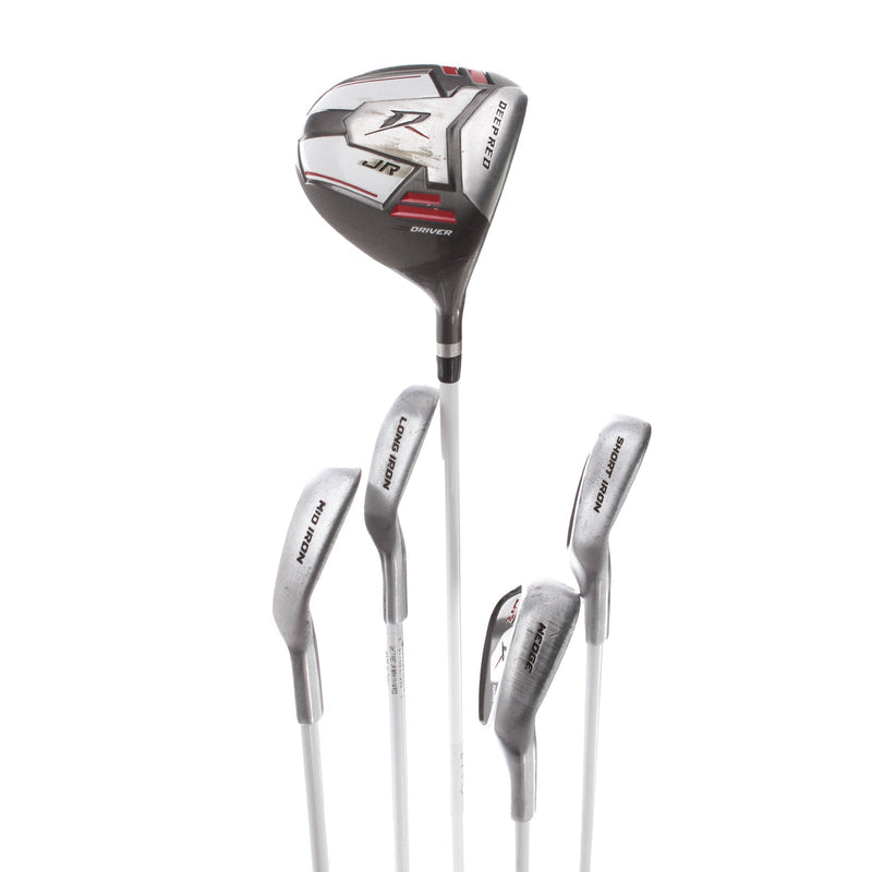 Wilson Deep Red Graphite Junior Right Hand Package Set Junior - Wilson Deep Red