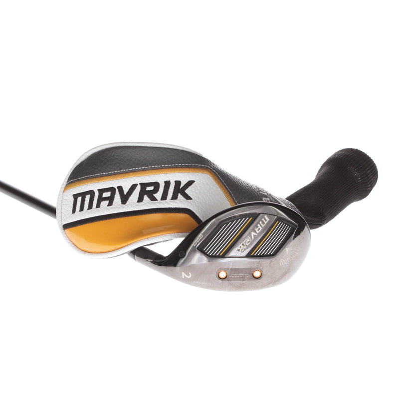 Callaway Mavrik Pro Graphite Mens Right Hand 2 Hybrid 18* Extra Stiff - KBS 80 X