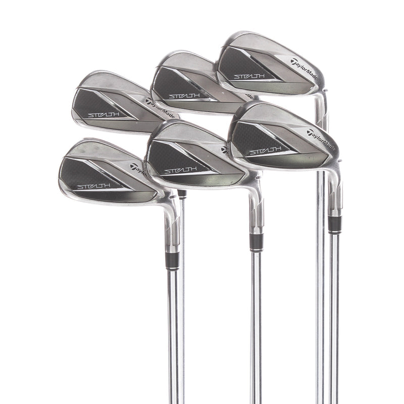 TaylorMade Stealth Steel Mens Right Hand Irons 5-PW Stiff - KBS Max MT 85