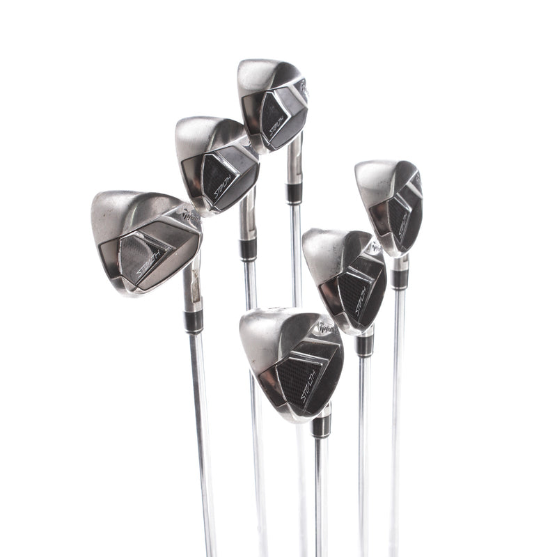 TaylorMade Stealth Steel Mens Right Hand Irons 5-PW Stiff - KBS Max MT 85