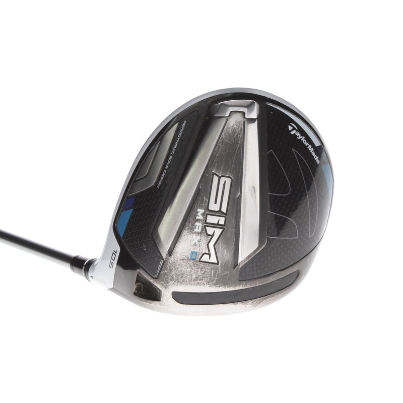 TaylorMade Sim Max D Graphite Mens Right Hand Driver 10.5* Regular - UST Mamiya Helium 5F3