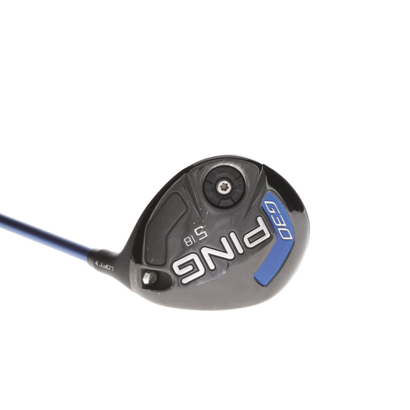 Ping G30 Graphite Mens Right Hand Fairway 5 Wood 18* Senior - Ping TFC 419