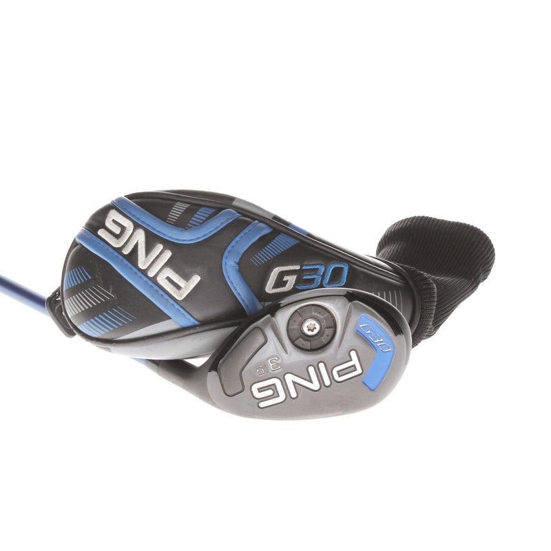 Ping G30 Graphite Mens Right Hand 3 Hybrid 19* Senior - Ping TFC 419