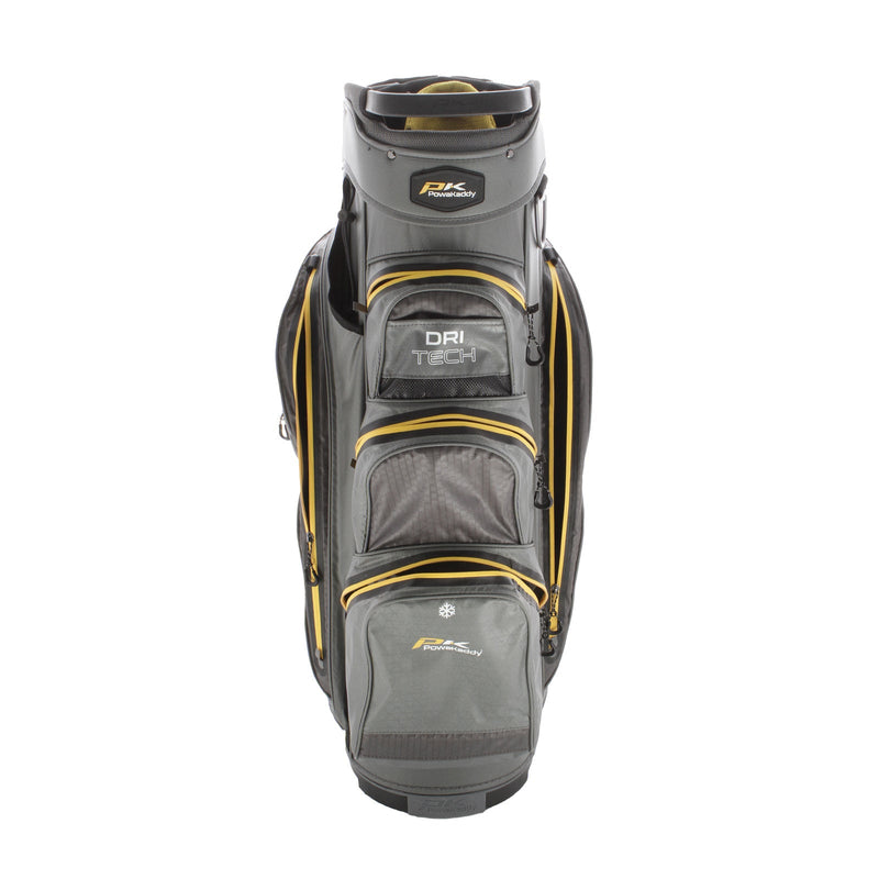 PowaKaddy Dri Tech Cart Bag - Grey/Yellow