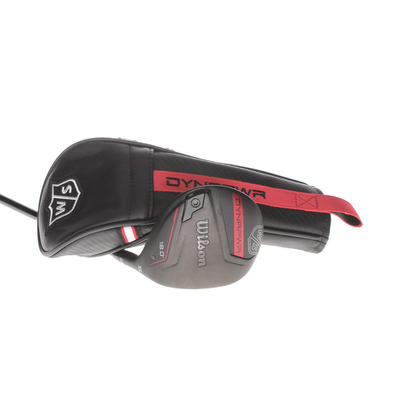 Wilson Dynapwr Graphite Mens Right Hand Fairway 5 Wood 18* Regular - Hzrdus Smoke Red RDX 5.5 60G