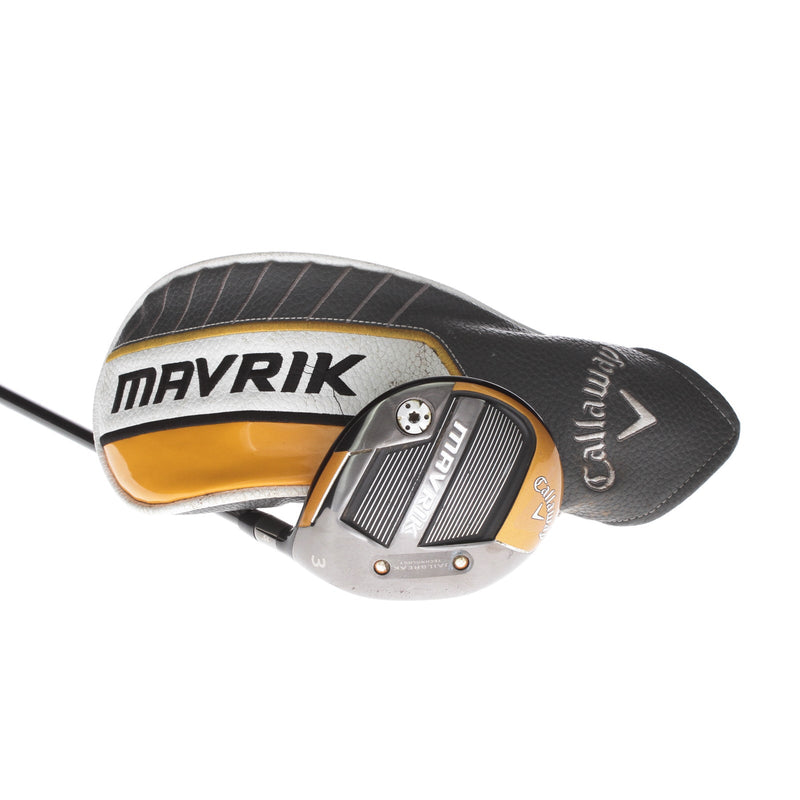 Callaway Mavrik Graphite Mens Right Hand Fairway 3 Wood 15* Regular - Evenflow Riptide 5.5 60g