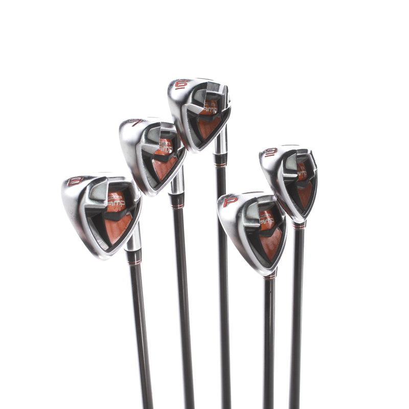 Cobra AMP Graphite Mens Right Hand Irons 6-PW Regular - Aldila AMP