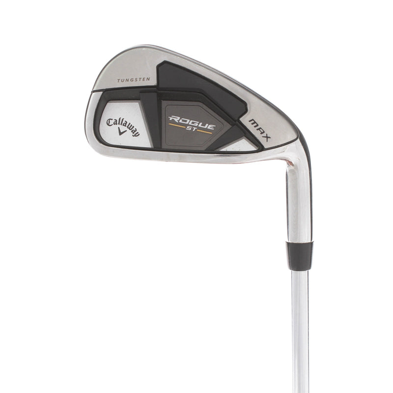 Callaway Rogue ST Max Steel Mens Right Hand 6 Iron Regular - True Temper Elevate MPH 95