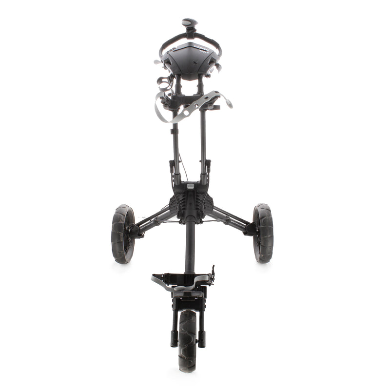 Clicgear RV1C 3-Wheel Push Trolley - Black