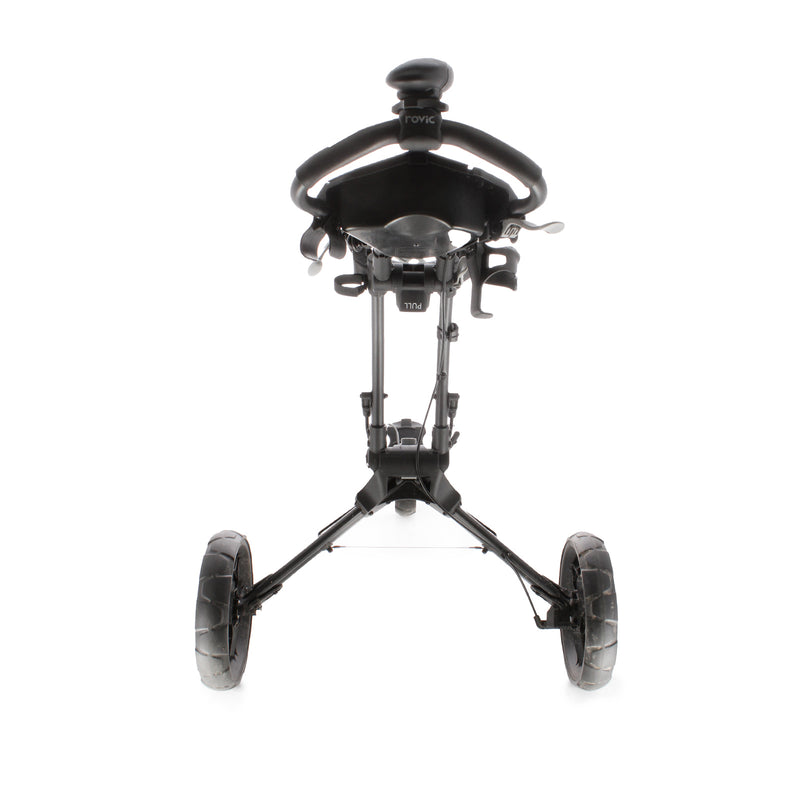 Clicgear RV1C 3-Wheel Push Trolley - Black