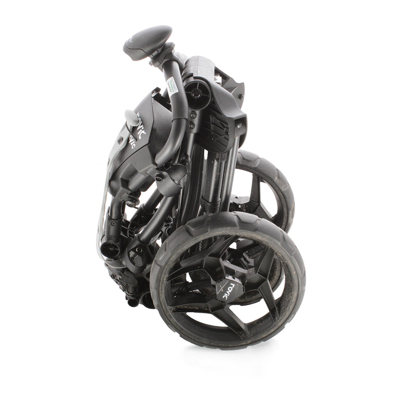 Clicgear RV1C 3-Wheel Push Trolley - Black