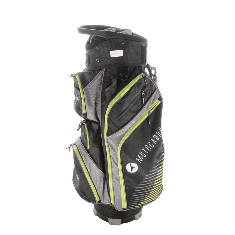 Motocaddy Club Series Cart Bag - Grey/Black/Green