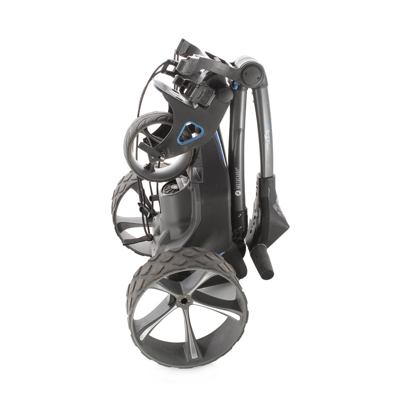 Motocaddy M5 GPS 3-Wheel Electric Trolley 18 Hole Lithium - Black/Blue