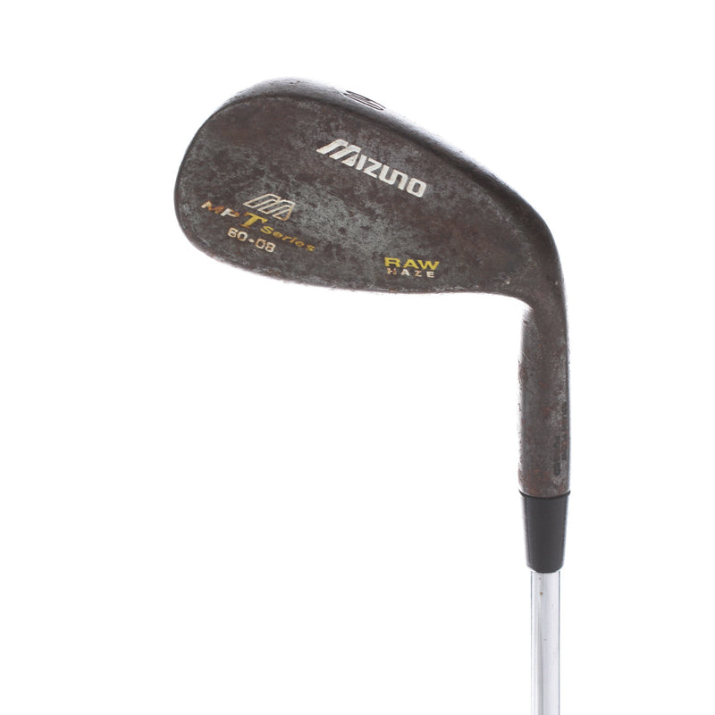 Mizuno MP T Series Steel Mens Right Hand Lob Wedge 8 Bounce Wedge - Dynamic Gold True Temper