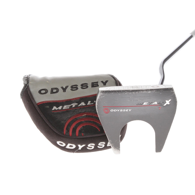 Odyssey Metal X 7 Mens Right Hand Putter 34" Mallet - Golf Pride Only