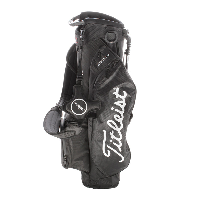 Titleist StaDry Cart Bag - Black/White