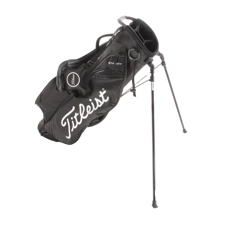 Titleist StaDry Cart Bag - Black/White