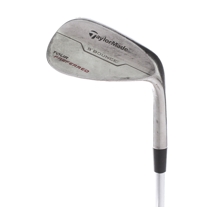 TaylorMade Tour Preferred Steel Mens Right Hand Gap Wedge 52* 9 Bounce Wedge - KBS Tour-V