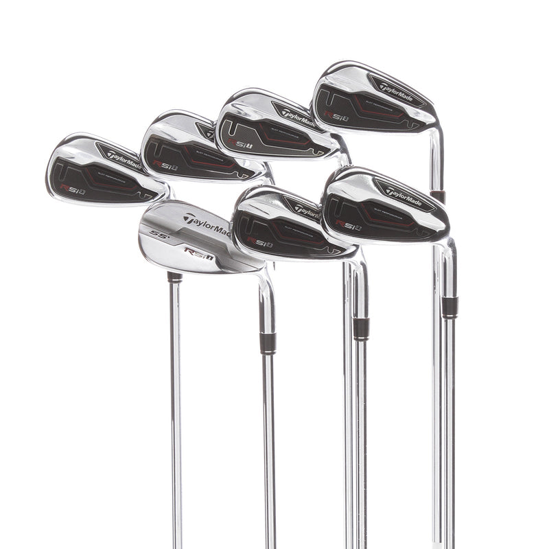 TaylorMade RSi1 Steel Mens Right Hand Irons 5-SW Regular - True Temper REAX Steel 90