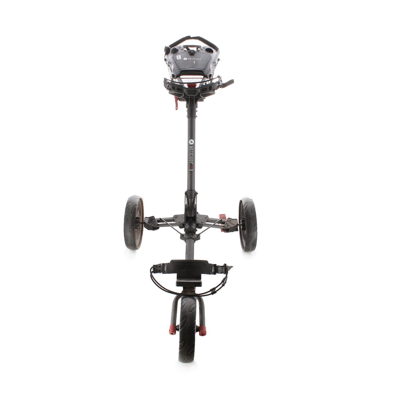 Motocaddy P1 3-Wheel Push Trolley - Black/Red