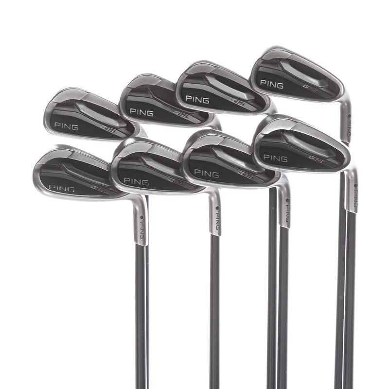 Ping G25 Graphite Mens Right Hand Irons 4-SW Black Dot Regular - Ping TFC 189