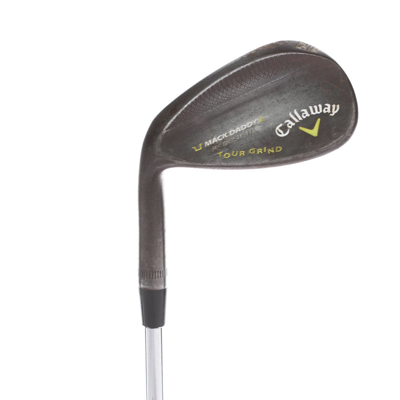 Callaway Mack Daddy 2 Steel Mens Left Hand Gap Wedge 52* 10 Bounce T Grind Wedge - N.S.Pro Modus 3 115 Wedge