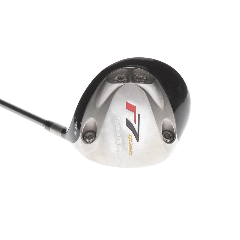 TaylorMade R7 Quad Graphite Mens Right Hand Driver 10.5* Regular - TaylorMade M.A.S2 7-65 Low Torque Tip Firm