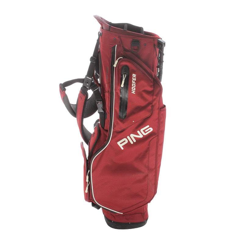 Ping Hoofer Stand Bag - Red/Black/White