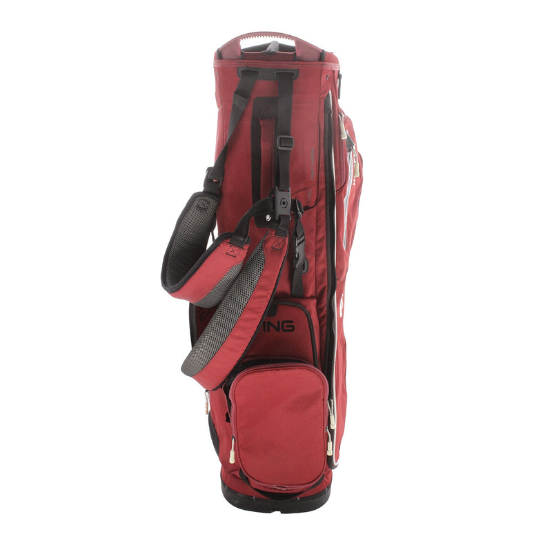 Ping Hoofer Stand Bag - Red/Black/White