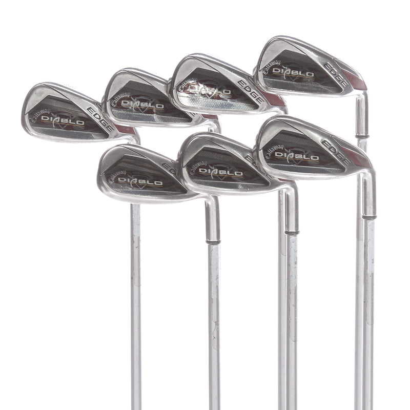 Callaway Diablo Edge Graphite Ladies Right Hand Irons 5-SW Ladies - Callaway 55G