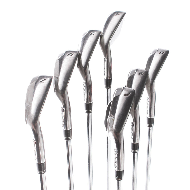 TaylorMade Burner Plus Steel Mens Right Hand Irons 4-PW Regular - TaylorMade Burner 85 Superfast