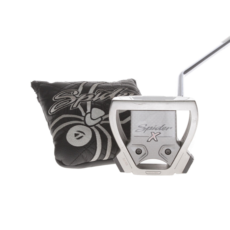 TaylorMade Spider X SX-72 Mens Right Hand Putter 33" Mallet - Taylormade Super Stroke Pistol GTR 1.0