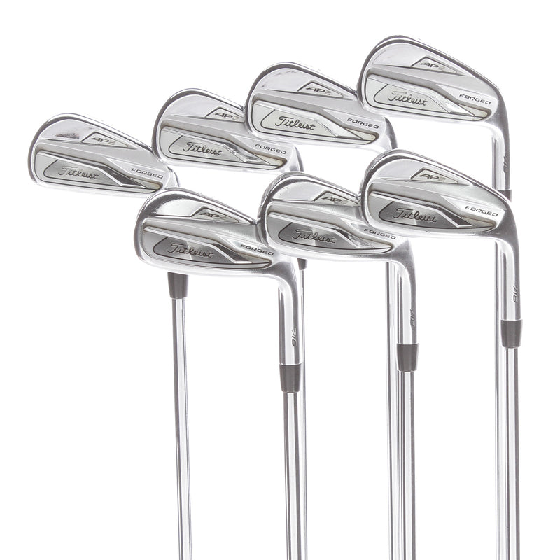 Titleist AP2 718 Forged Steel Mens Right Hand Irons 4-PW Stiff - Tour Temper AMT S300