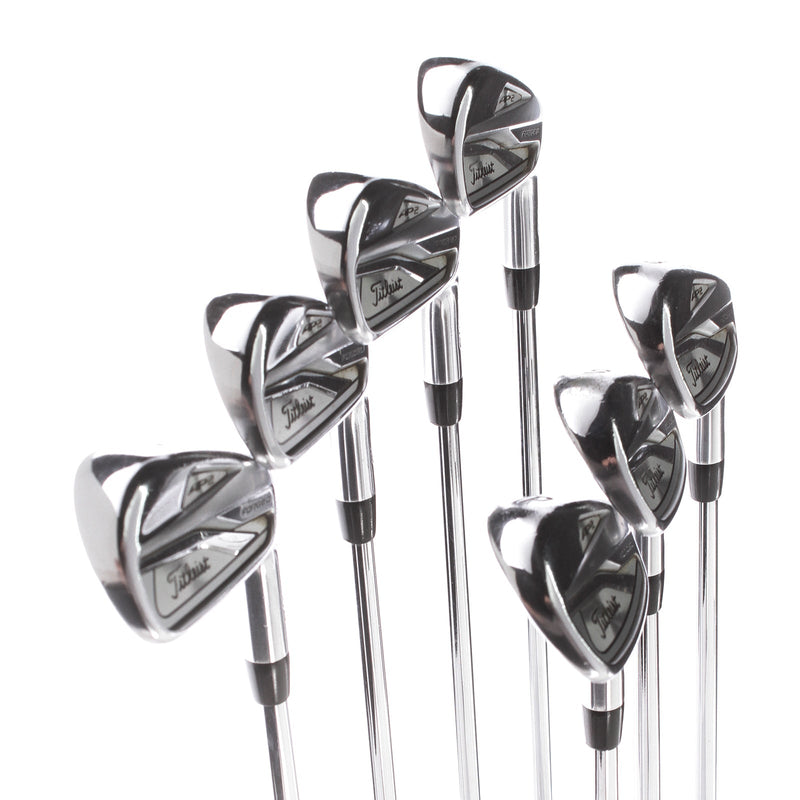 Titleist AP2 718 Forged Steel Mens Right Hand Irons 4-PW Stiff - Tour Temper AMT S300