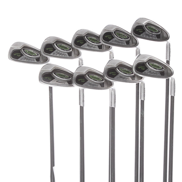 Ping Rapture V2 Graphite Mens Right Hand Irons 3-SW Regular - Ping TFC 939 I
